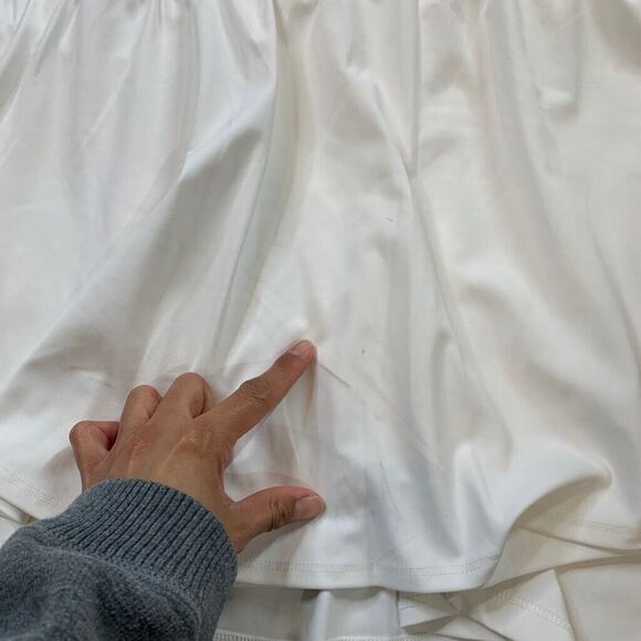 Old Navy Skort Womens 2X Plus White Extra Rise Go Dry PowerSoft 2 In 1 Pockets - Picture 3 of 12